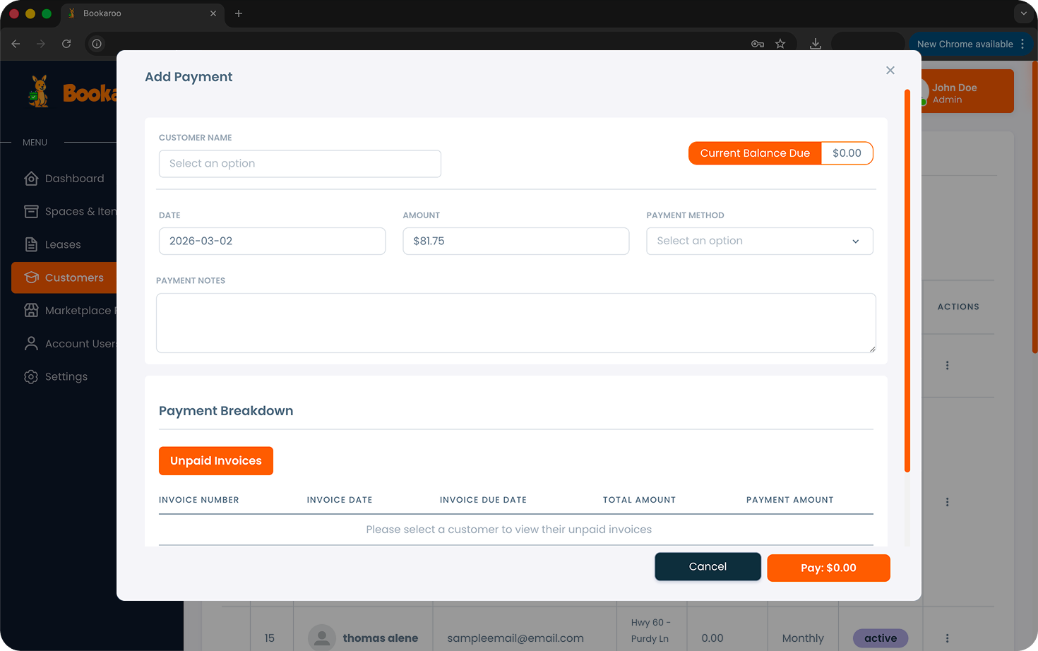 Manual actions when needed