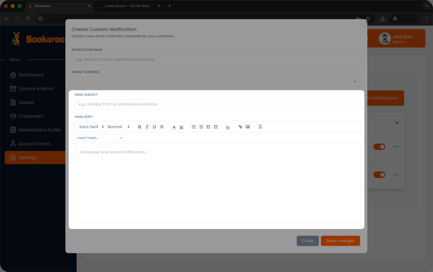 Triggers and scenarios 