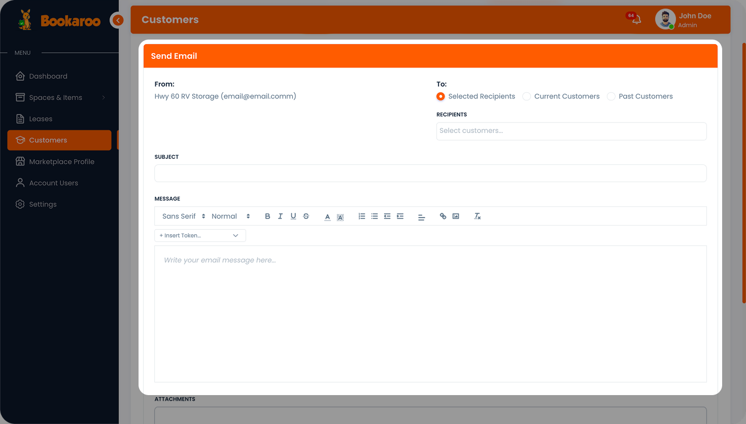 Customer communication
